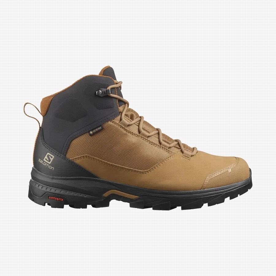 Salomon Outward Gore-tex Turistické Topánky Panske Hnede |ATL432GT|